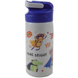 GIM Παγούρι Stainless Steel 500Ml Super Heroes Animals 550-09245 5204549162273