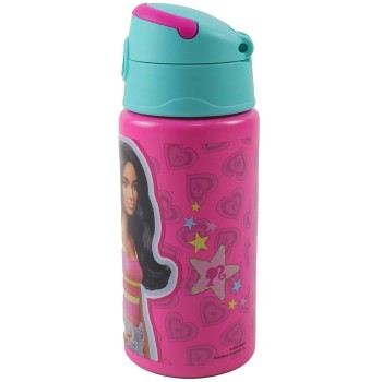 GIM Water Canteen Aluminium Flip 500Ml Barbie 571-20248 5204549160712