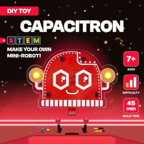circuitmess  Wacky Robots Capacitron DIY Robot WRCapacitron 3859894145093