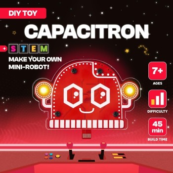 circuitmess  Wacky Robots Capacitron DIY Robot WRCapacitron 3859894145093