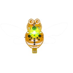 circuitmess Wacky Robots Mr. Bee DIY Robot WRMrBee 3859894145062