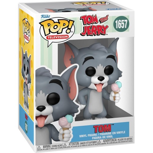 Funko pop! tv: tom and jerry - tom - tom and jerry - collectable vinyl figure - g 098553 889698801591