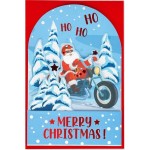 Legami Christmas Pop Up Card Santa Bike BGPXS0006 8052694020965