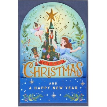 Legami Pop-Up Card - Pop-Up Χριστουγεννιάτικες Ευχετήριες Κάρτες - Xmas Tree BGPXS0005 8052694020958