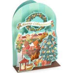 Legami Christmas Pop Up Card Xmas Fireplace BGPXS0002 8052694020927
