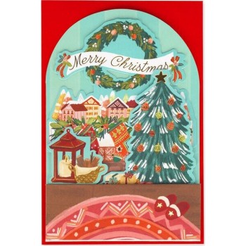 Legami Christmas Pop Up Card Xmas Fireplace BGPXS0002 8052694020927