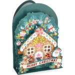 Legami Christmas Pop Up Card Gingerbread House BGPXS0008 8052694020989