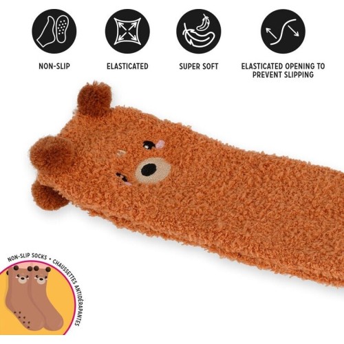 Legami Non-Slip Socks - It's A Match! Αντιολισθητικές Κάλτσες- Teddy Bear - Adult CS0008 8052694021450