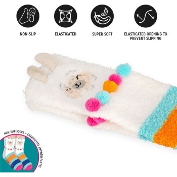 Legami Non-Slip Socks - It's A Match! Αντιολισθητικές Κάλτσες- Llama - Adult CS0007 8052694021443