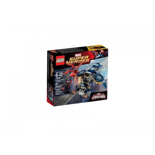 LEGO SUPER HEROES Carnage`S SHIELD H Εναέρια Επίθεση Του Κάρνατζ Στην ΑΣΠΙΔΑ 76036 5702015354035