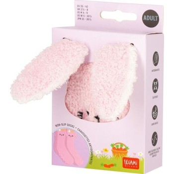 Legami Non-Slip Socks - Its A Match! Bunny - Adult CS0005 8052694021429