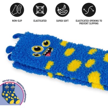 Legami Non-Slip Socks - Its A Match! Monster - Kid KCS0008 8052694021337