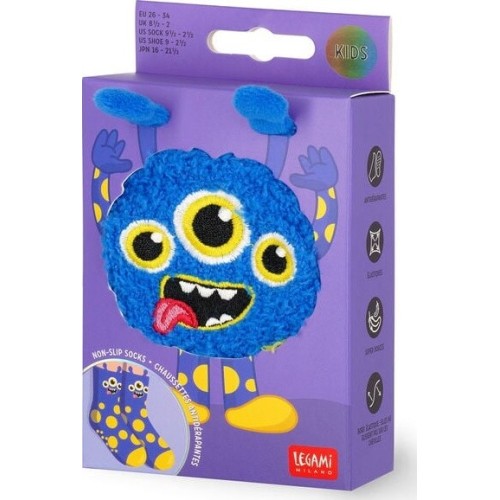 Legami Non-Slip Socks - Its A Match! Monster - Kid KCS0008 8052694021337