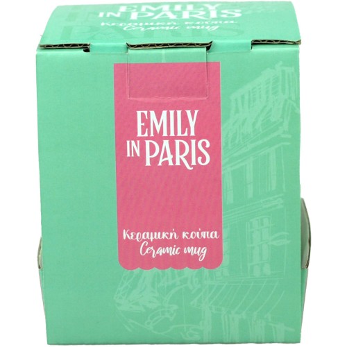 GIM Κούπα Κεραμική Απλή Emily In Paris 325Ml 573-10101 5204549166233