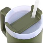 Estia Thermos Straw Tumbler XL Save the Aegean 900ml Forest Spirit 01-28633 5207158028633