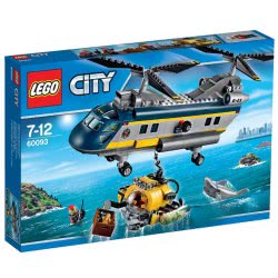 LEGO City Deep Sea Helicopter Ελικόπτερο Της Βαθιάς Θάλασσας 60093 5702015350648