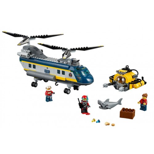 LEGO City Deep Sea Helicopter Ελικόπτερο Της Βαθιάς Θάλασσας 60093 5702015350648