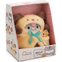 Nici Mymochi 8Cm Shai Hamster Plush With Cookie And Dog Costume In Gift Box NIC61140 4012390611441