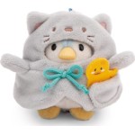 Nici Λούτρινο Mymochi 8Εκ Πιγκουϊνάκι Waddle Με Αξεσουάρ Παπάκι Και Στολή Γατάκι Σε Κουτί Δώρου NIC61140 4012390611434