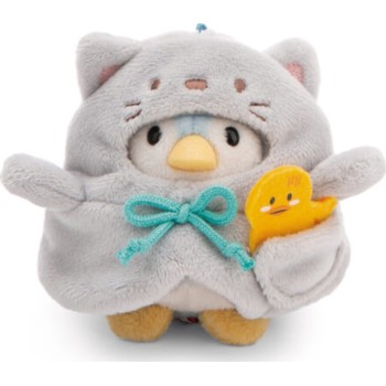 Nici Mymochi 8Cm Waddle Penguin Plush With Duckling Accessories And Kitten Outfit In Gift Box NIC61140 4012390611434