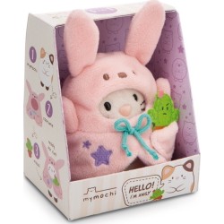 Nici Mymochi Plush 8Cm Angy Kitten With Cactus And Rabbit Costume In Gift Box NIC61140 4012390611410