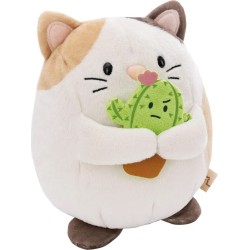 Nici Plush Mymochi 27Cm Cat Angy With Cacti NIC61407 4012390614077