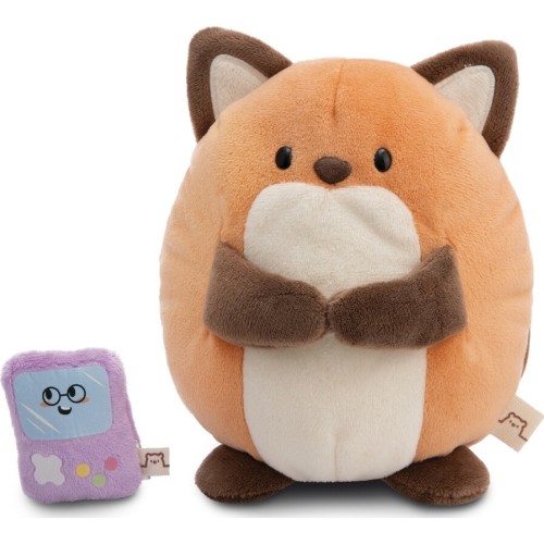 Nici Mymochi 16Cm Plush Geeks Fox With Video Game In Gift Box NIC61151 4012390611519
