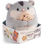 Nici Mymochi 16Cm Shai Hamster Plush Toy With Cookie In Gift Box NIC61150 4012390611502