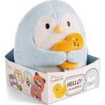 Nici Mymochi 16Cm Waddle Penguin Plush With Duckling Accessories In Gift Box NIC61149 4012390611496