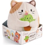 Nici Mymochi Plush 16Cm Angy Kitten With Cactus In Gift Box NIC61147 4012390611472