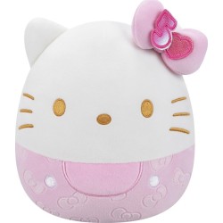 Squishmallows Sanrio Hello Kitty And Friends - 50Th Anniversary Plush - Embossed Bow 20Cm - Jazwares Pink Bow Hello  JWSQ0496 19