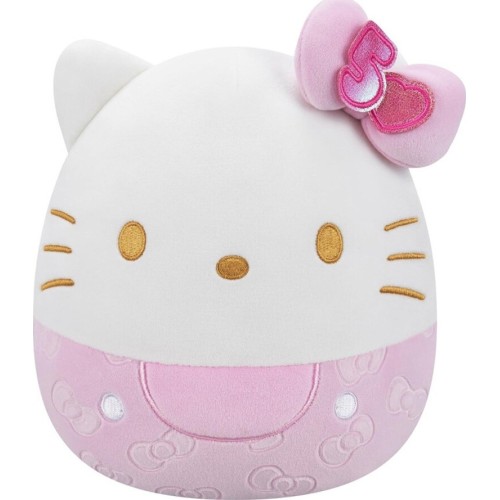 Jazwares Squishmallows Sanrio Hello Kitty And Friends - Λούτρινα 50Th Anniversary - Ανάγλυφος Φιόγκος 20Εκ - Pink Bow JWSQ0496 1