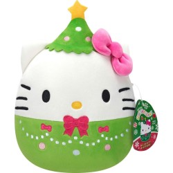 Jazwares Squishmallows Sanrio Hello Kitty And Friends Xmas - Plush Wave 1A 20Cm - Hello Kitty Christmas Tree, Christ JWSQ0518 19