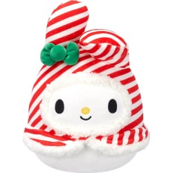 Jazwares Squishmallows Sanrio Hello Kitty And Friends Xmas - Λούτρινα Wave 1A 20Εκ - My Melody Red And White Ribbon S JWSQ0518 1