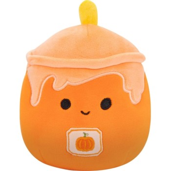 Jazwares Squishmallows Harvest Misha the Pumpkin Candle 7.5" Plush JWSQ8307 196566458369