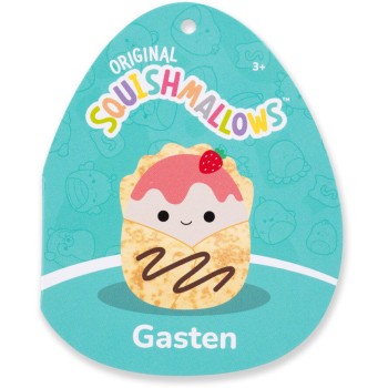 Jazwares Squishmallows 7.5" Plush - Gasten the Strawberry Crepe With Chocolate Drizzle JWSQ4064 196566452640