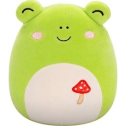 Jazwares Squishmallows Wendy the Frog With Mushroom 7.5" Plush JWSQ4065 196566452534