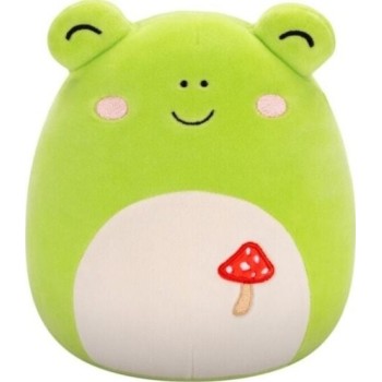 Jazwares Squishmallows Wendy the Frog With Mushroom 7.5" Plush JWSQ4065 196566452534