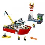 LEGO City Fire Πυροσβεστικό Σκάφος 60109 5702015591881