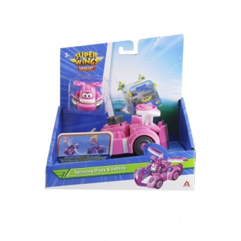 Just toys Super Wings Super Pet Free Wheel Vehicle Spinning Dizzy & Vehicle 770310 6911400430967