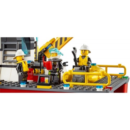 LEGO City Fire Πυροσβεστικό Σκάφος 60109 5702015591881