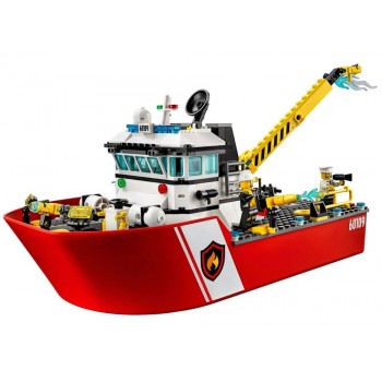LEGO City Fire Πυροσβεστικό Σκάφος 60109 5702015591881