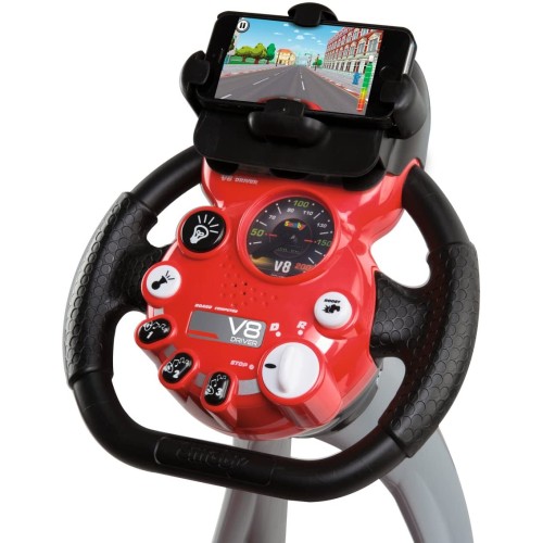 Smoby Pilot V8 Driving Simulator Προσομοιωτής Οδήγησης Κόκκινος/Μαύρος 7600370206 3032163702061