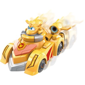 Just toys Super Wings Super Pet Free Wheel Vehicle Spinning Golden Boy And Vehicle 770310 6911400430950