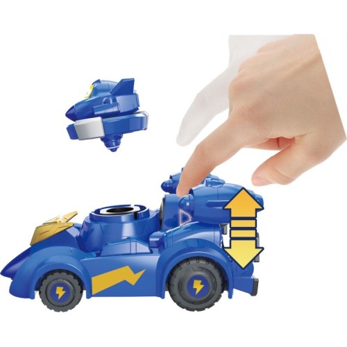 Just toys Super Wings Super Pet Free Wheel Vehicle Spinning Jerome And Vehicle 770310 6911400430943
