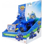 Just toys Super Wings Super Pet Free Wheel Vehicle Spinning Jerome And Vehicle 770310 6911400430943