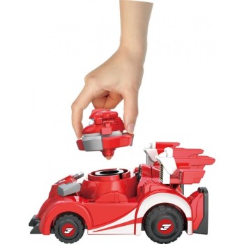 Just toys Super Wings Super Pet Free Wheel Vehicle Spinning Jett And Vehicle 770310 6911400430936