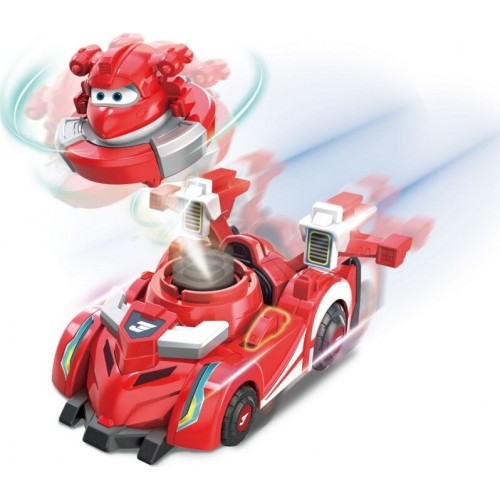 Just toys Super Wings Super Pet Free Wheel Vehicle Spinning Jett And Vehicle 770310 6911400430936