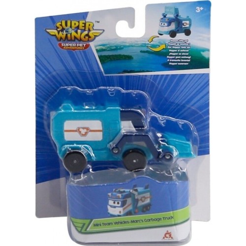 Just toys Super Wings Super Pet Mini Vehicle Marc's Garbage Truck 770130 6911400434415