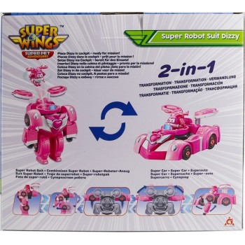 Just toys Super Wings Super Pet Robot Suit Dizzy 770300 6911400434460